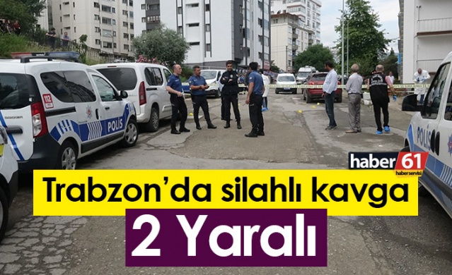 Trabzon'da park kavgası çatışmaya dönüştü! 2 yaralı