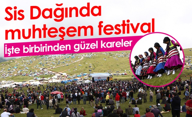 Trabzon Sis Dağında muhteşem festival. Foto Galeri