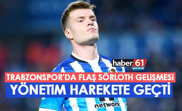 Trabzonspor'dan Sörloth kararı! Sürpriz gelişme