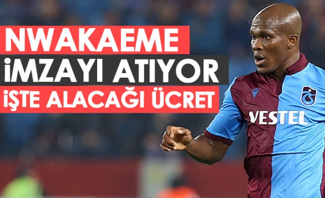 Trabzonspor'un eski yıldızı Nwakaeme imzayı atıyor! İşte alacağı ücret. Foto Galeri