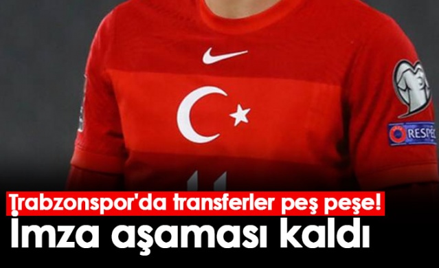 Trabzonspor'da transferler peş peşe! İmza aşaması kaldı