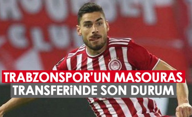 Trabzonspor'un Masouras transferinde son durum!