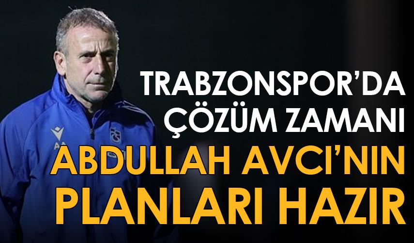 Trabzonspor'da çözüm zamanı! Avcı'nın planları hazır. Foto Haber