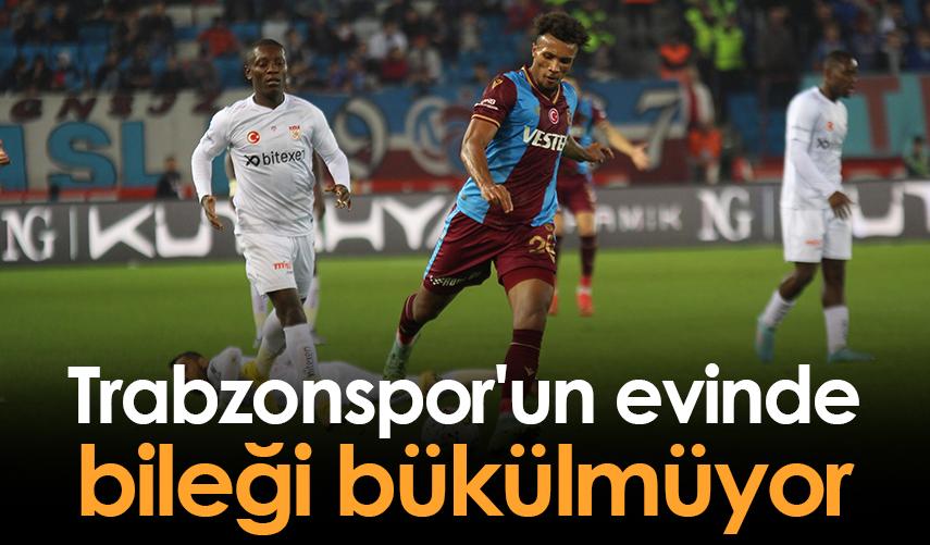 Trabzonspor'un evinde bileği bükülmüyor. Foto Haber