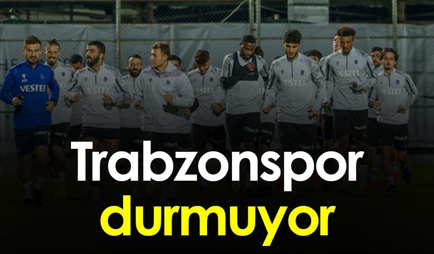 Trabzonspor durmuyor