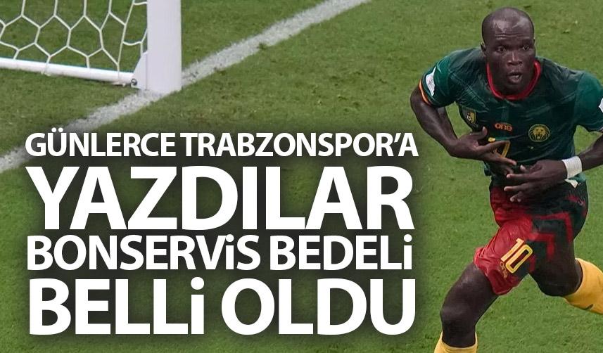 Günlerce Trabzonspor'a yazıldı! Bonservis bedeli belli oldu
