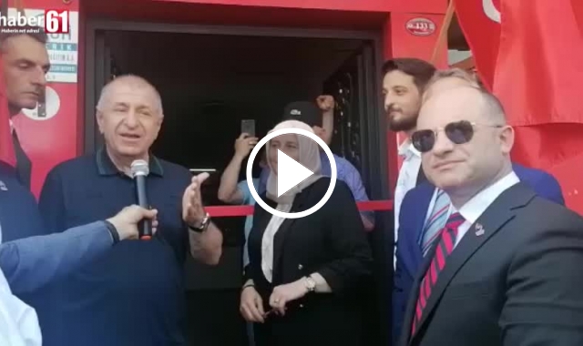 Zafer Partisi Trabzon İl başkanlığı binası açıldı