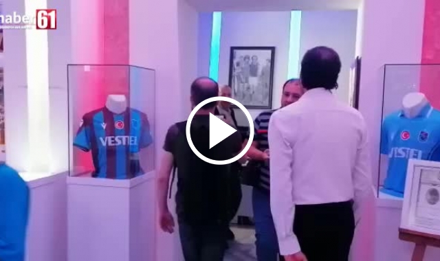 Ümit Özdağ Trabzonspor Müzesini ziyaret etti