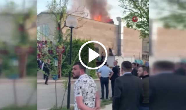 Trabzonlu iş insanının restoranında yangın!. Video Haber