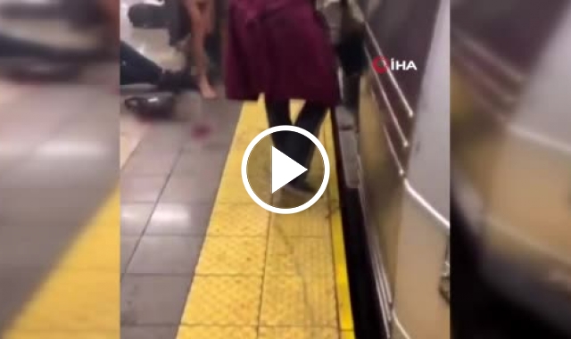 New York'ta metroda silahlı saldırı! En az 13 yaralı. Video Haber