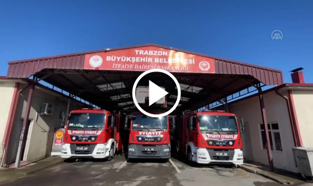 Trabzon'da yeni itfaiye istasyonları için bilimsel çalışma. Video haber