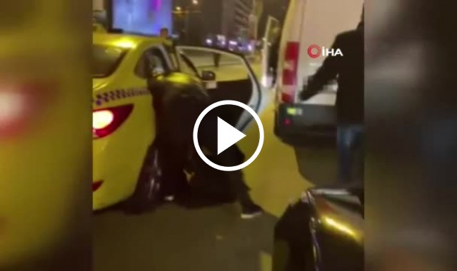 İstanbul’da turiste dehşeti yaşatan taksici yakalandı. Video Haber