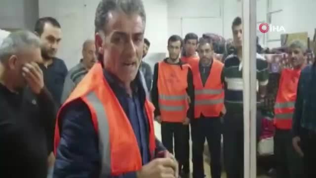 Türk işçiler Batum'da mahsur kaldı