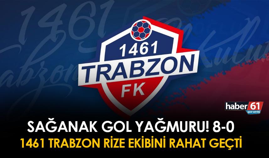 1461 Trabzon'dan sağanak gol yağmuru!