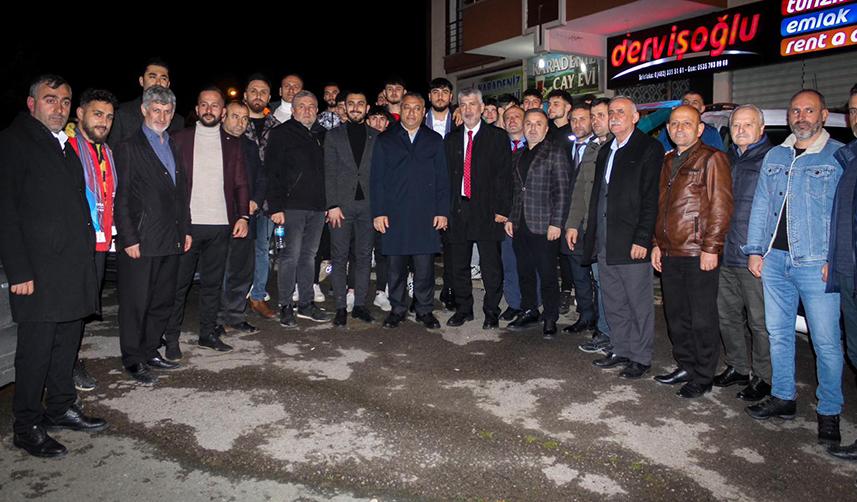 AK Parti Trabzon Milletvekili adayı Yılmaz Büyükaydın: "Durmadan çalışacağız"
