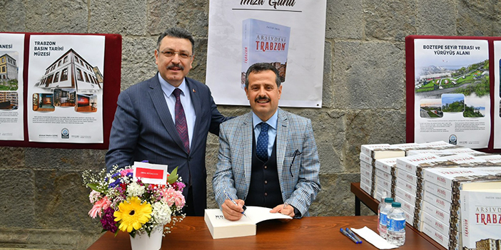 Arşivdeki Trabzon, okurlarıyla buluştu