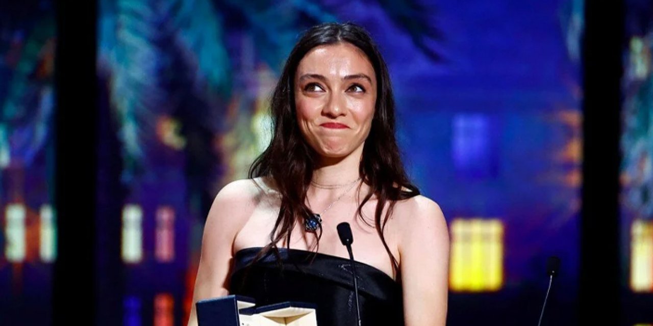 Merve Dizdar Cannes Film Festivali'nde En İyi Kadın Oyuncu Ödülünü aldı