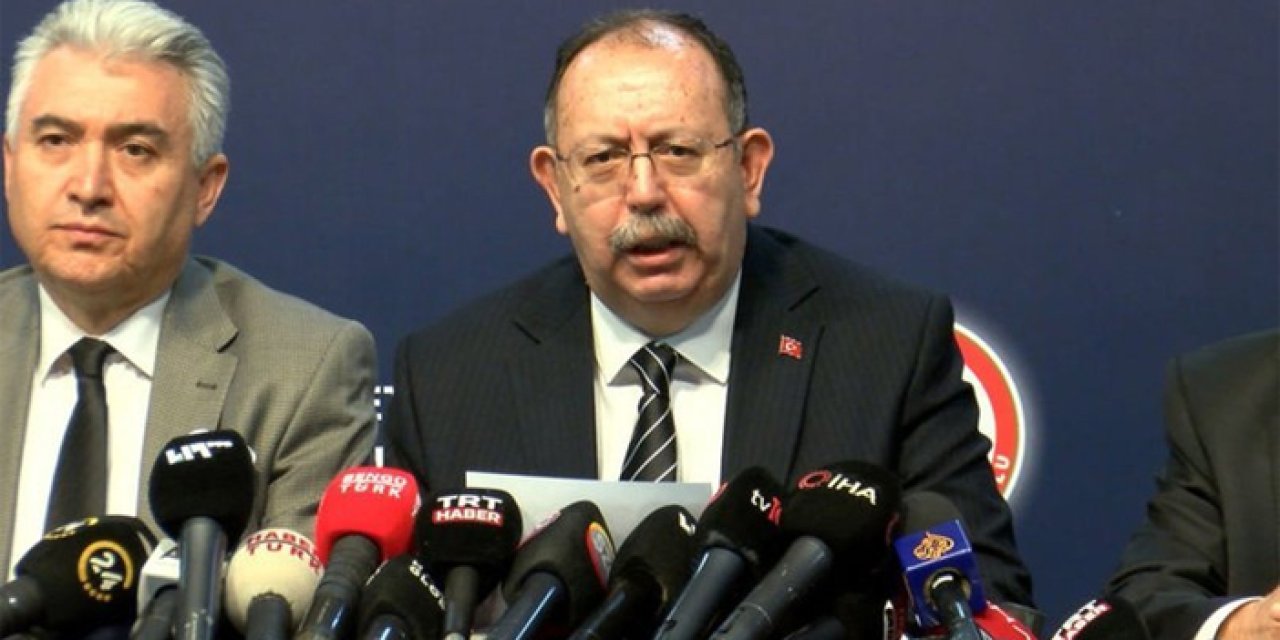 YSK Başkanı Yener: "Oy verme süreci sorunsuz sona ermiştir"