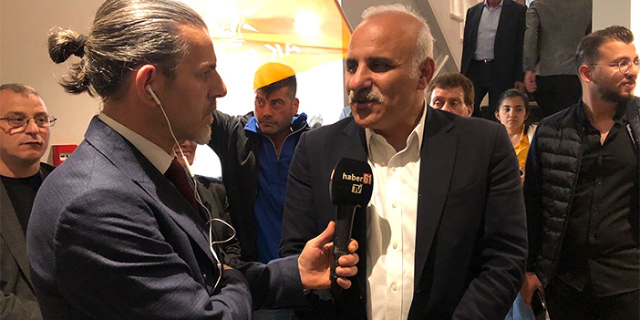 Başkan Murat Zorluoğlu: "Trabzon Cumhurbaşkanımıza güçlü bir destek verdi"
