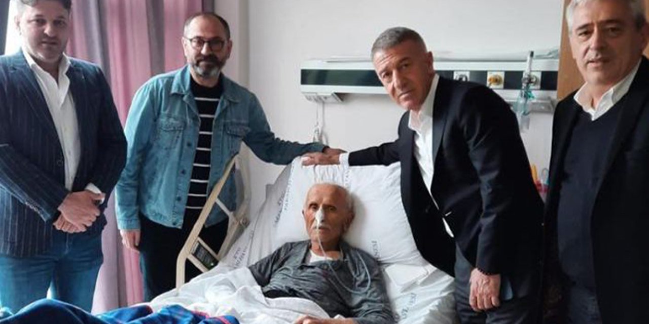 Trabzonspor'da Eski Başkan Ağaoğlu ve yöneticilerden Algan'a ziyaret