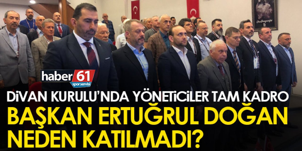 Trabzonspor başkanı Ertuğrul Doğan Trabzon’a gelmedi! Nedeni belli oldu