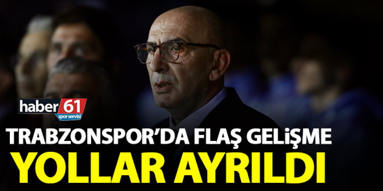 Trabzonspor’da İhsan Derelioğlu ile yollar ayrıldı