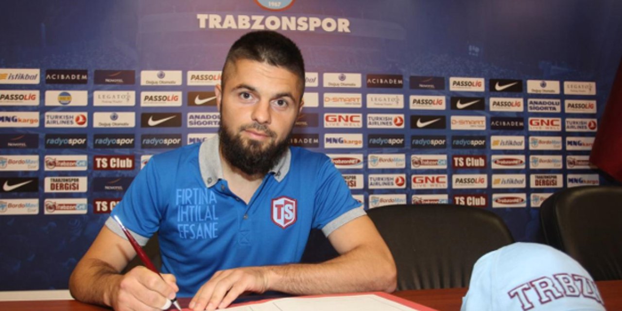 Trabzonspor'un eski futbolcusu amatör lig takımına transfer oldu