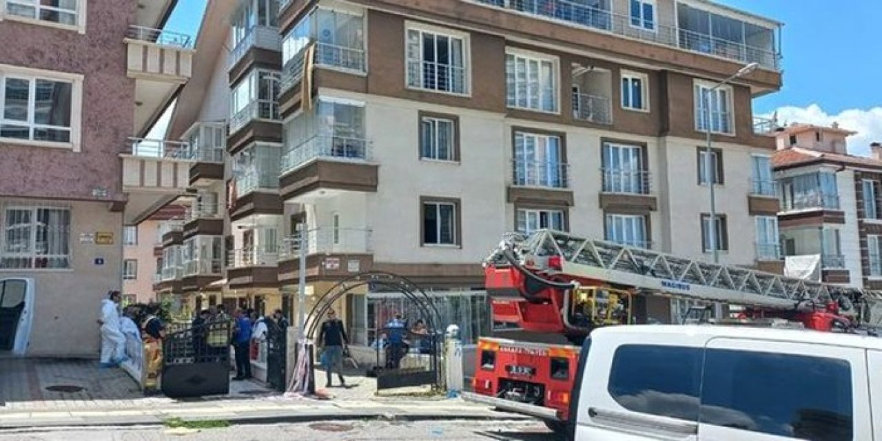 Ankara'da ilaçlama yapılan apartmanda facia! 2 kişi hayatını kaybetti