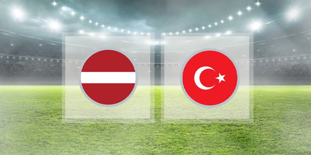 Türkiye'nin Letonya maçı ilk 11'i belli oldu