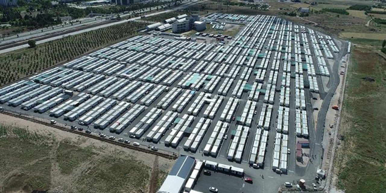 Malatya'da 69 bin depremzede konteynerlere yerleştirildi