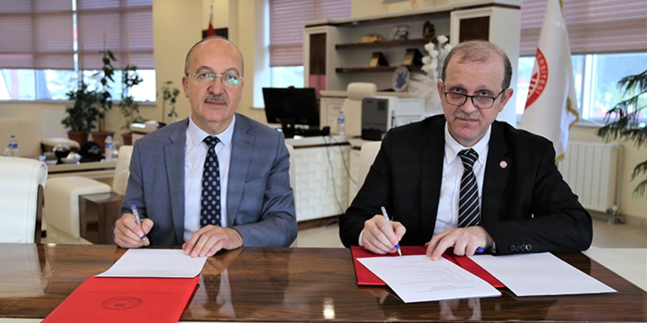 İhtisaslaşma alanında KTÜ ile Gümüşhane Üniversitesi arasında protokol imzalandı