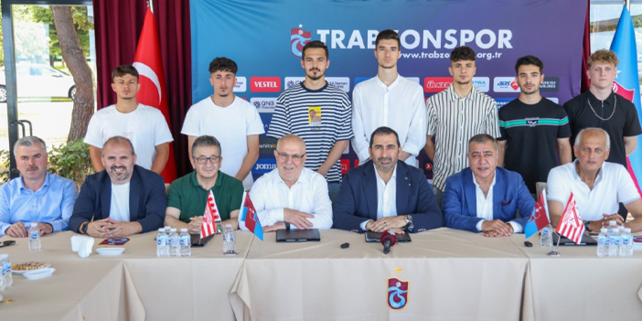 Sebat Gençlikspor Trabzonspor'dan 7 oyuncu ile sözleşme imzaladı