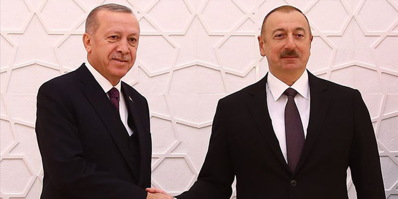 Cumhurbaşkanı Erdoğan Azerbaycan Cumhurbaşkanı Aliyev ile görüştü