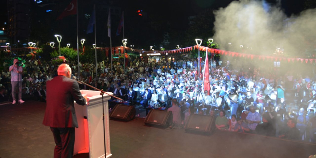 Trabzon'da 15 Temmuz programı düzenlendi