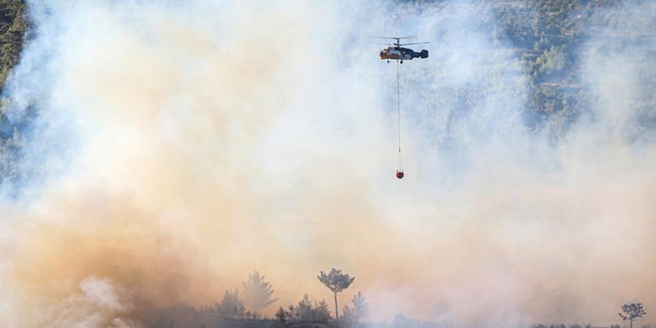 Mersin'de orman yangını kontrol altına alındı