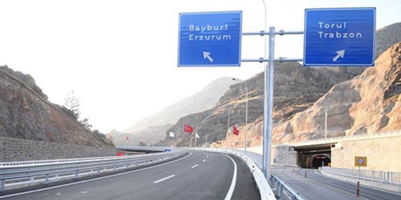 Bayburt-Erzurum ve Giresun Şebinkarahisar-Alucra-Fındıkbeli yolunda çalışma
