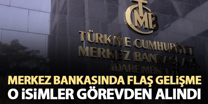 Merkez Bankası'nda Trabzonlu isme kritik görev! Osman Cevdet Akçay kimdir?