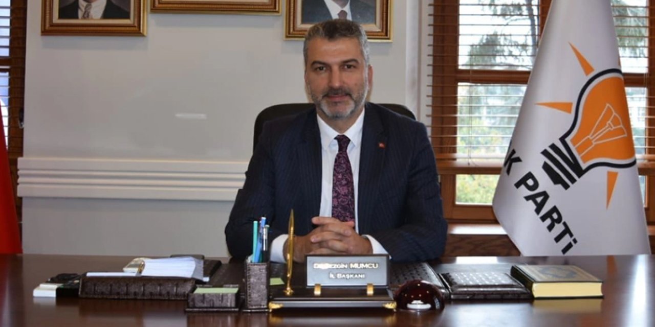 AK Parti Trabzon İl Başkanı Mumcu: "Partimin neferi olmaktan gurur duyuyorum..."