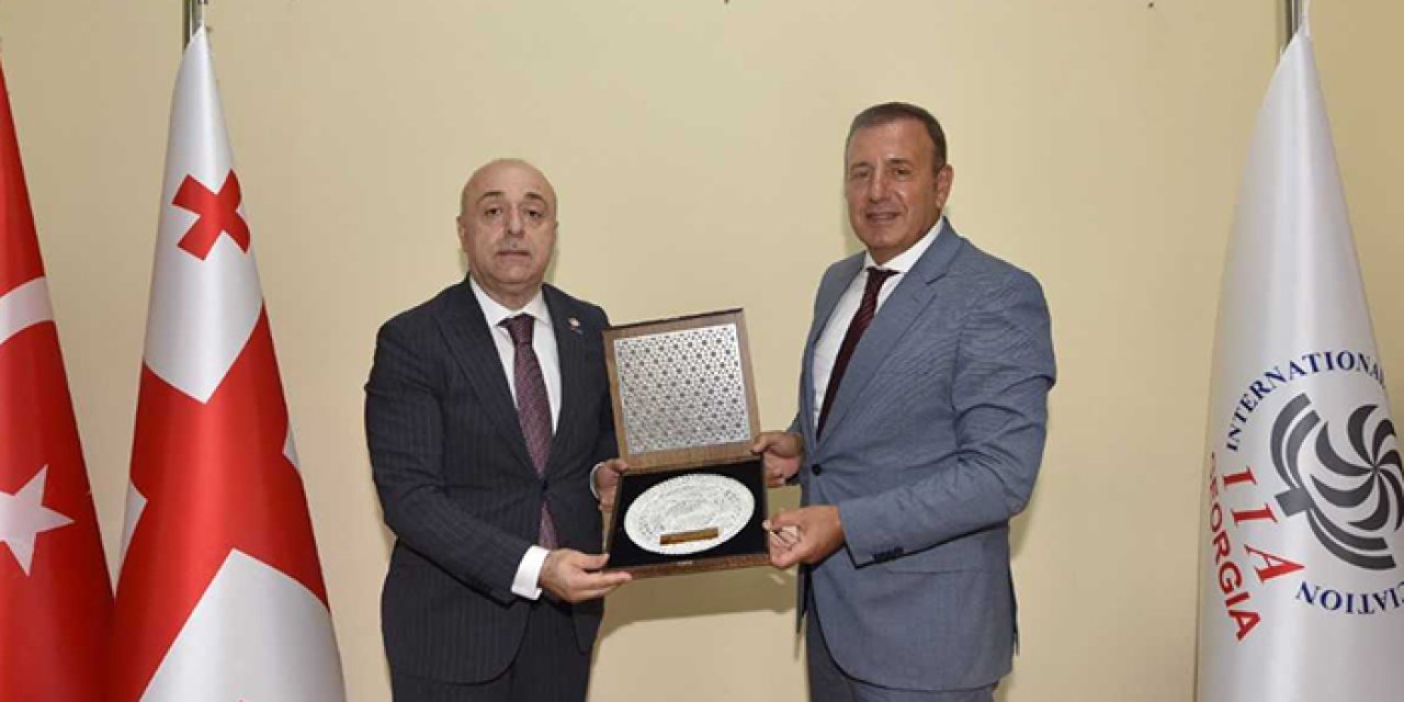 TTSO Başkanı Çelebi'den DEİK Türkiye-Gürcistan İş Konseyi Başkanına ziyaret
