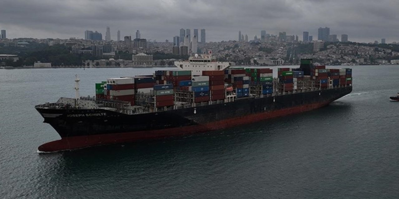 Odesa'dan ayrılan gemi İstanbul Boğazı'na ulaştı