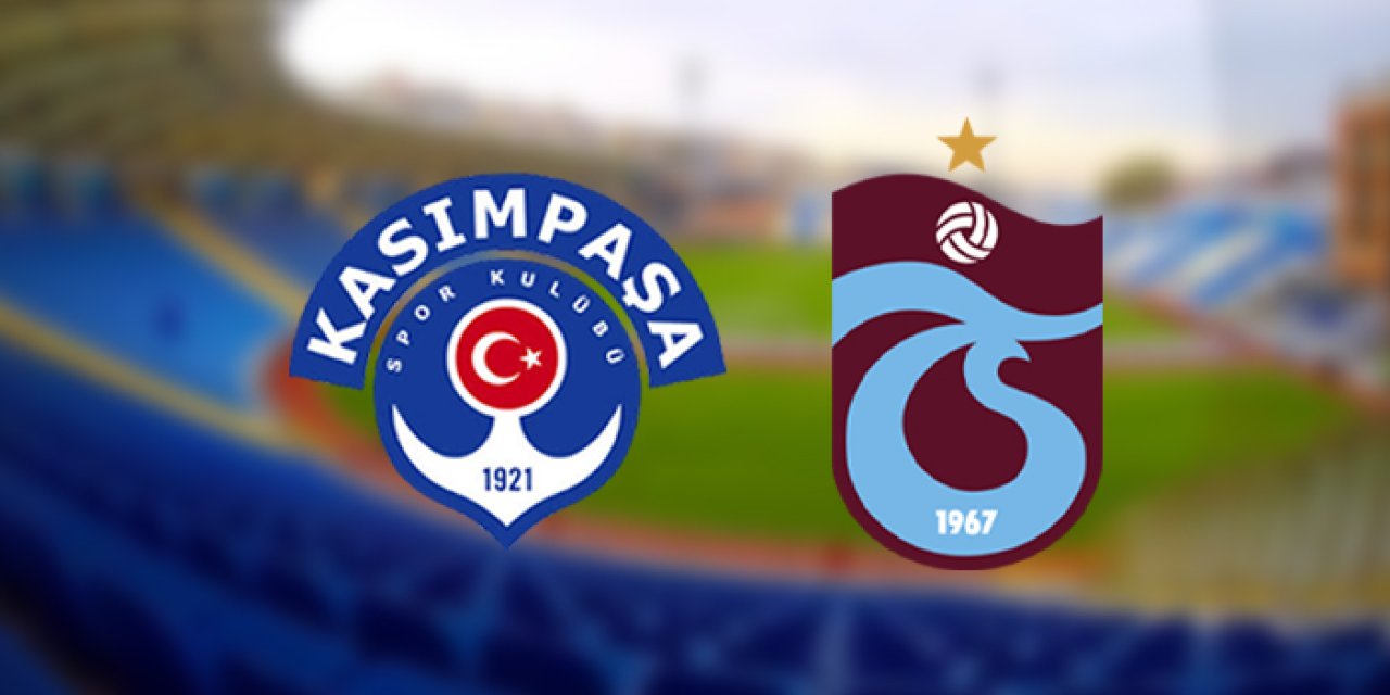 Kasımpaşa - Trabzonspor maçı ne zaman, saat kaçta, hangi kanalda?