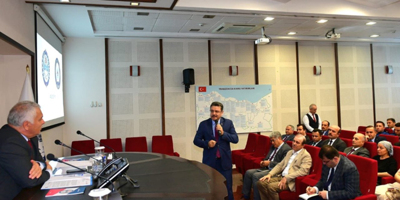 Trabzon'da yeni eğitim öğretim yılı okul güvenliği toplantısı yapıldı