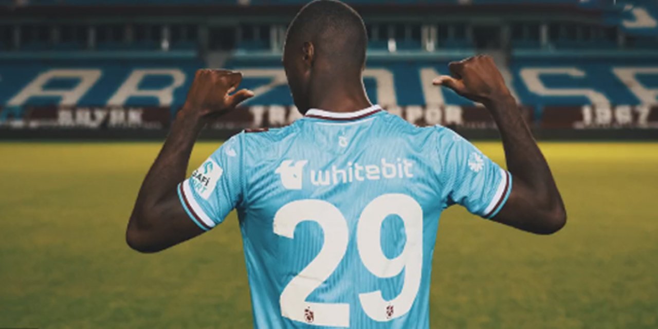 Trabzonspor'da Pepe'nin forma numarası belli oldu