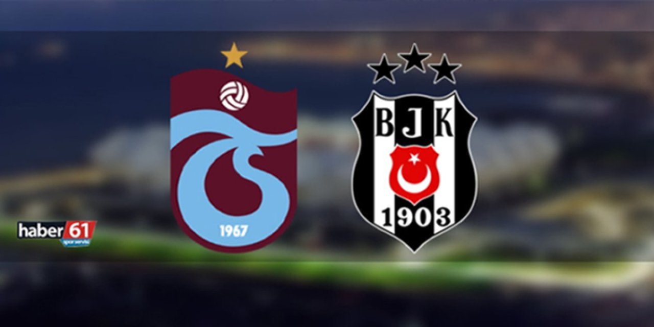 Trabzonspor'un Beşiktaş maçı ilk 11'i belli oldu
