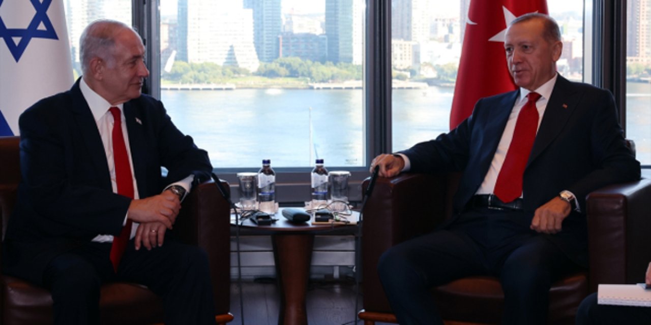 Cumhurbaşkanı Erdoğan, İsrail Başbakanı ile ABD'de görüştü