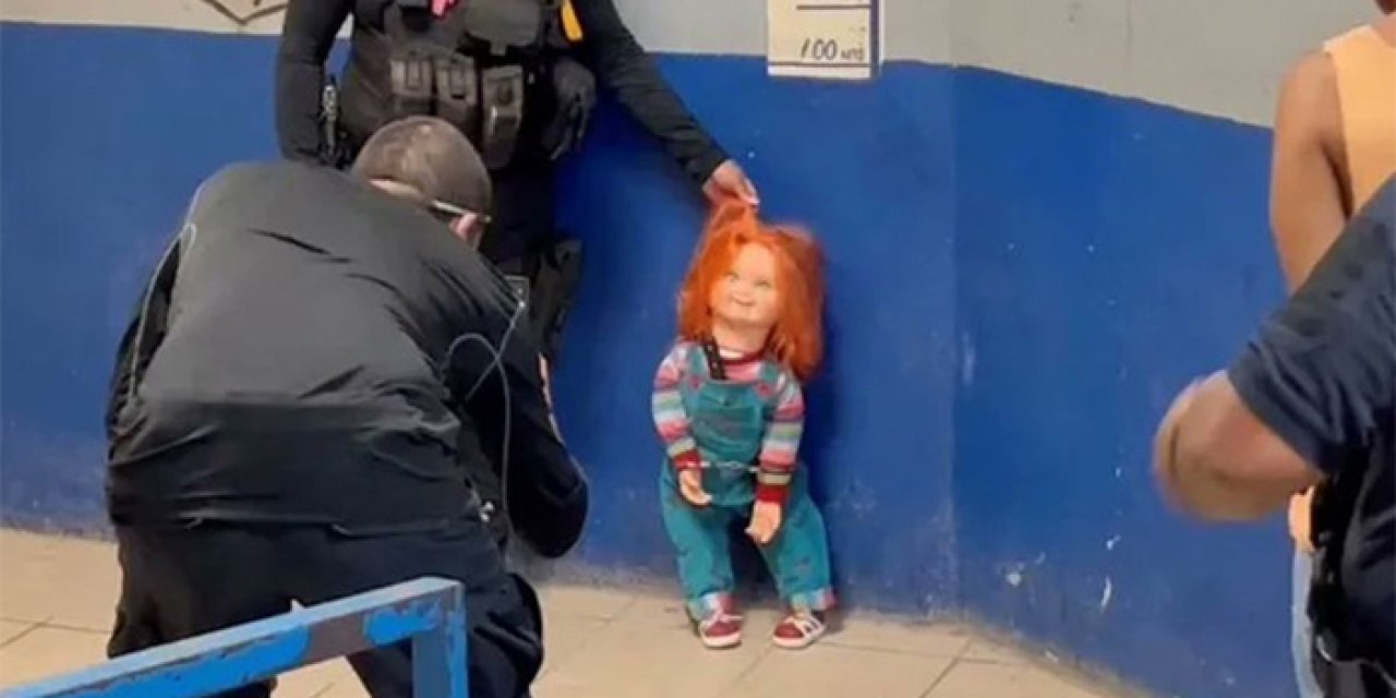 'Şeytan Bebek Chucky' gözaltına alındı