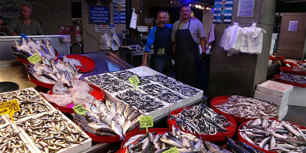 Trabzon'daki balık tezgahlarında çeşitler arttı