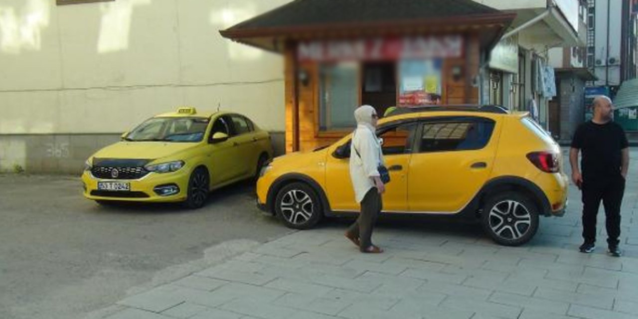 Rize'de taksi plakalarının ihaleyle satışı mahkemeye takıldı