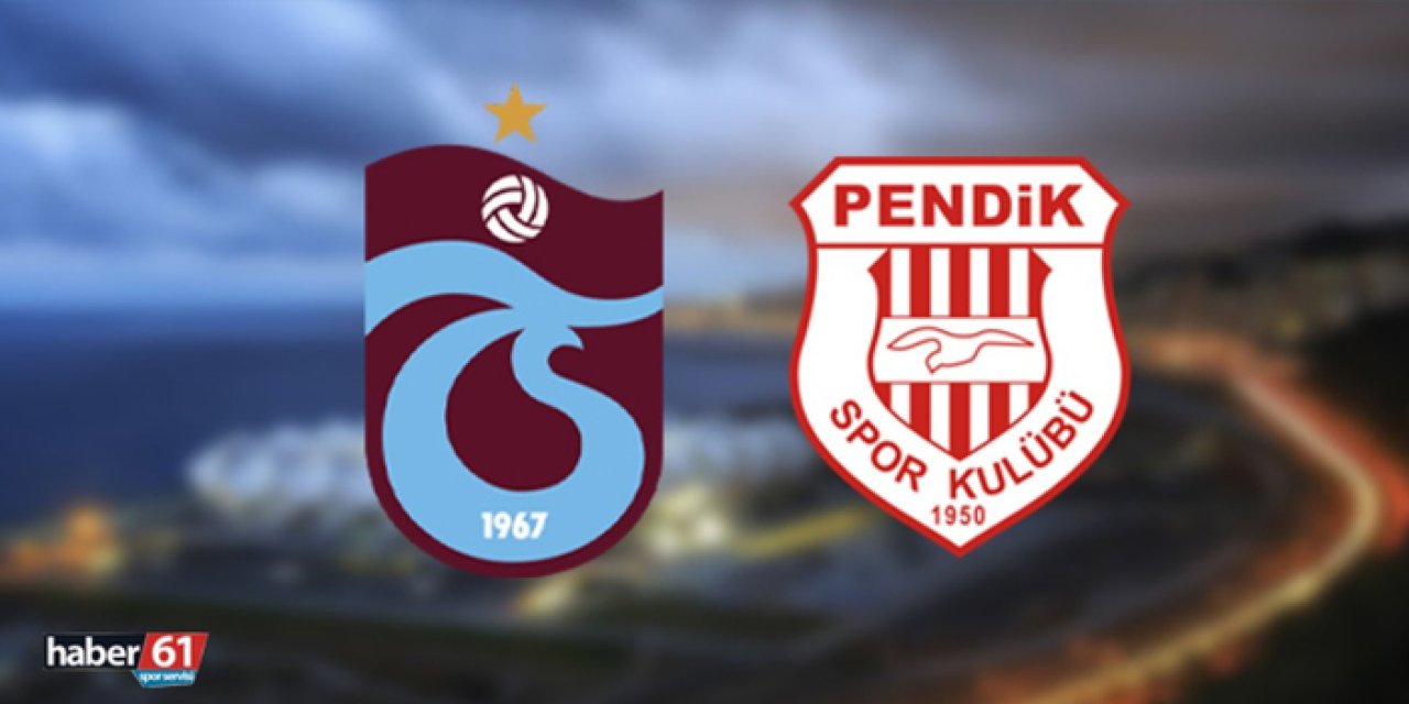 Trabzonspor'un Pendikspor maçı muhtemel 11'i