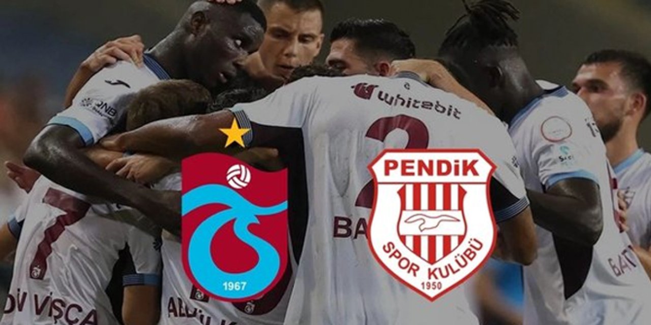 Trabzonspor ile Pendikspor tarihte ilk kez!